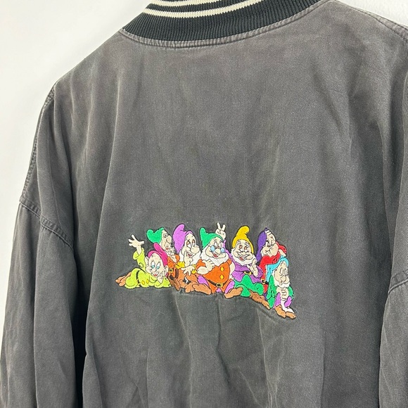 Disney STORE Snow White and the Seven Dwarfs Denim Jacket G-Jean Men's XL Size /eaa400641